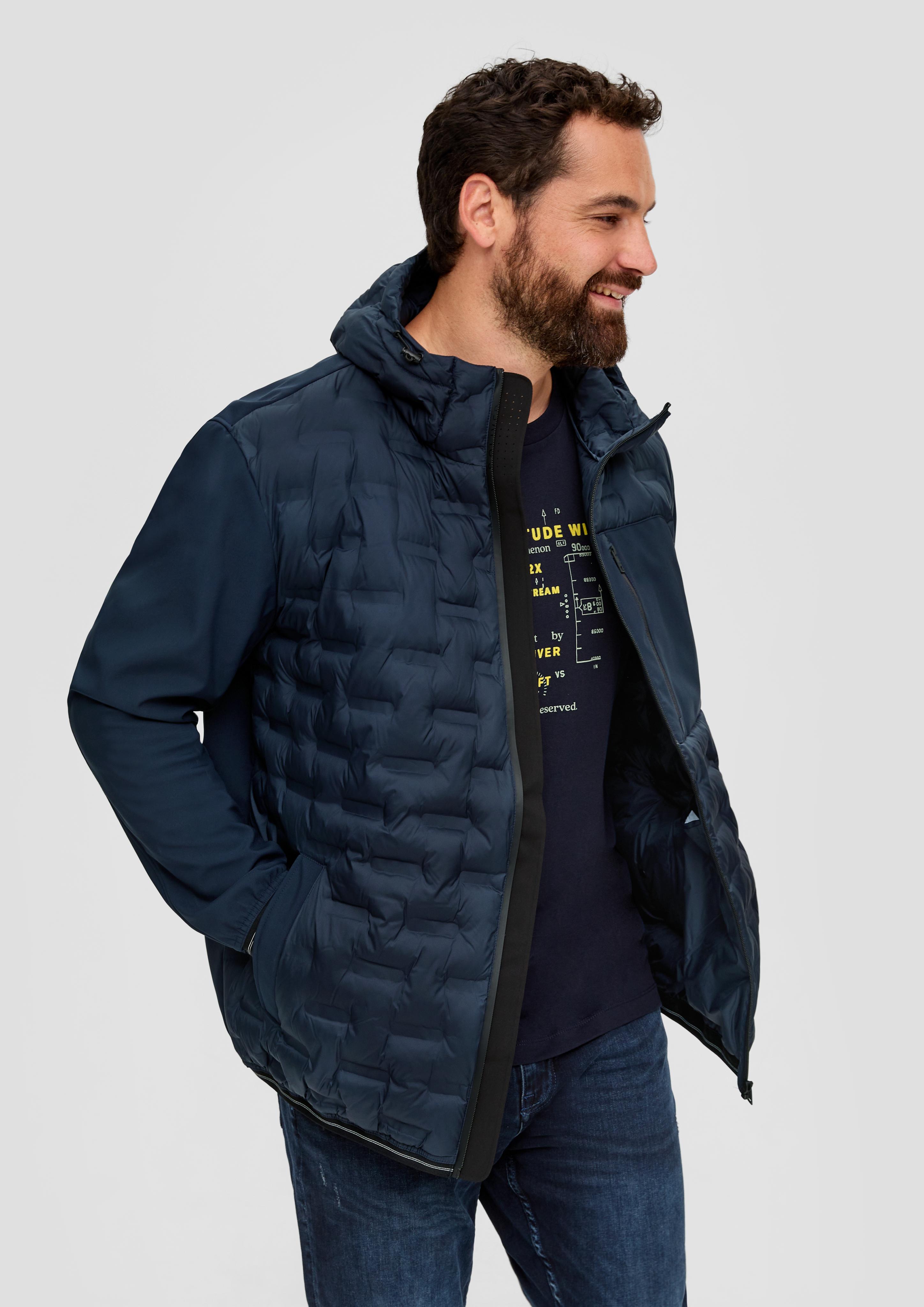 Softshelljacke im Fabricmix  2137157-5978