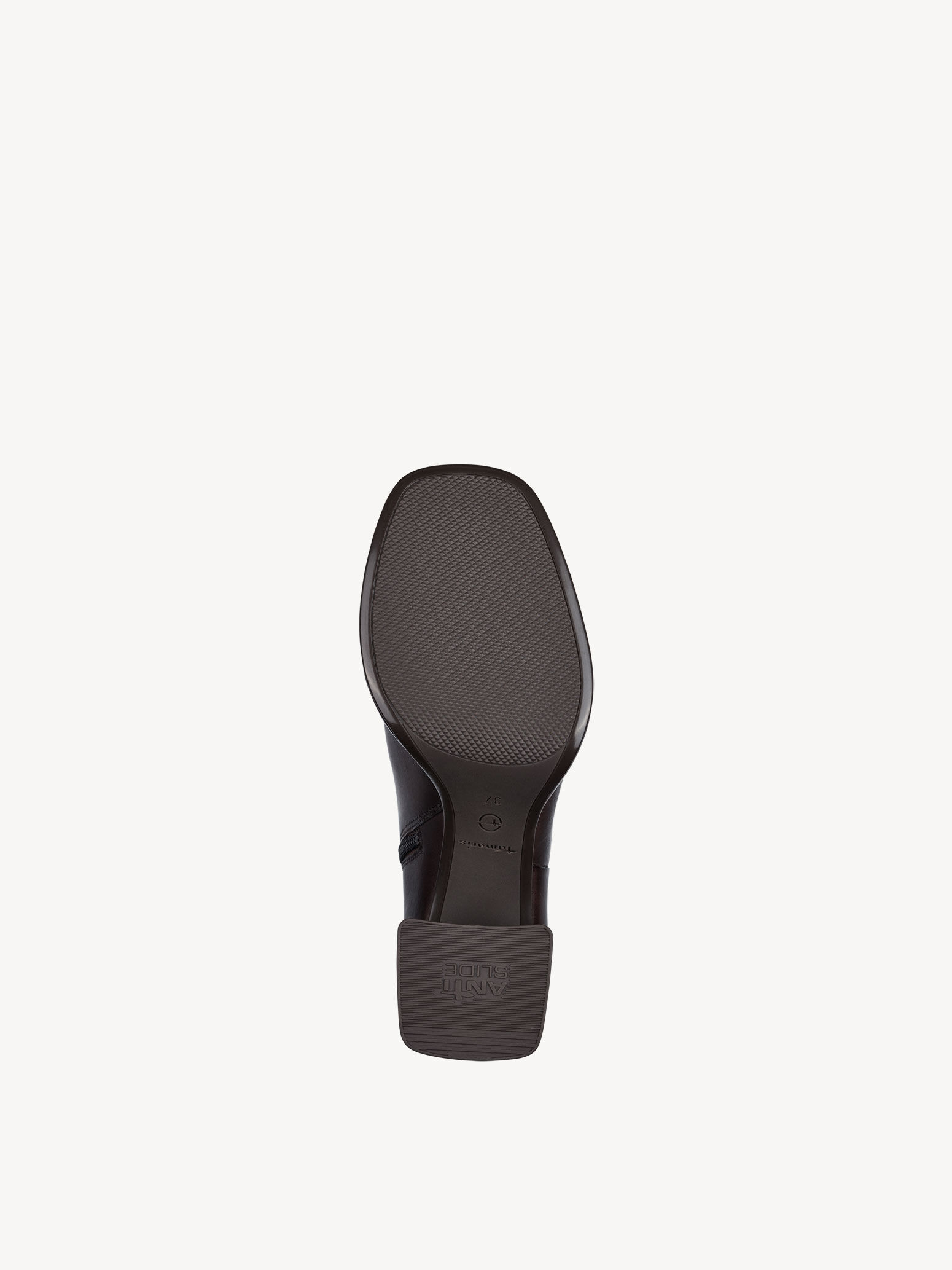 Bottine en cuir - marron