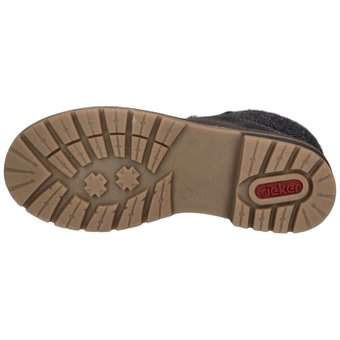 Rieker Schnür Boots in grau