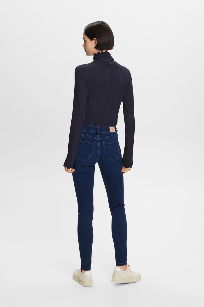 Skinny Jeans mit mittlerer Bundhöhe