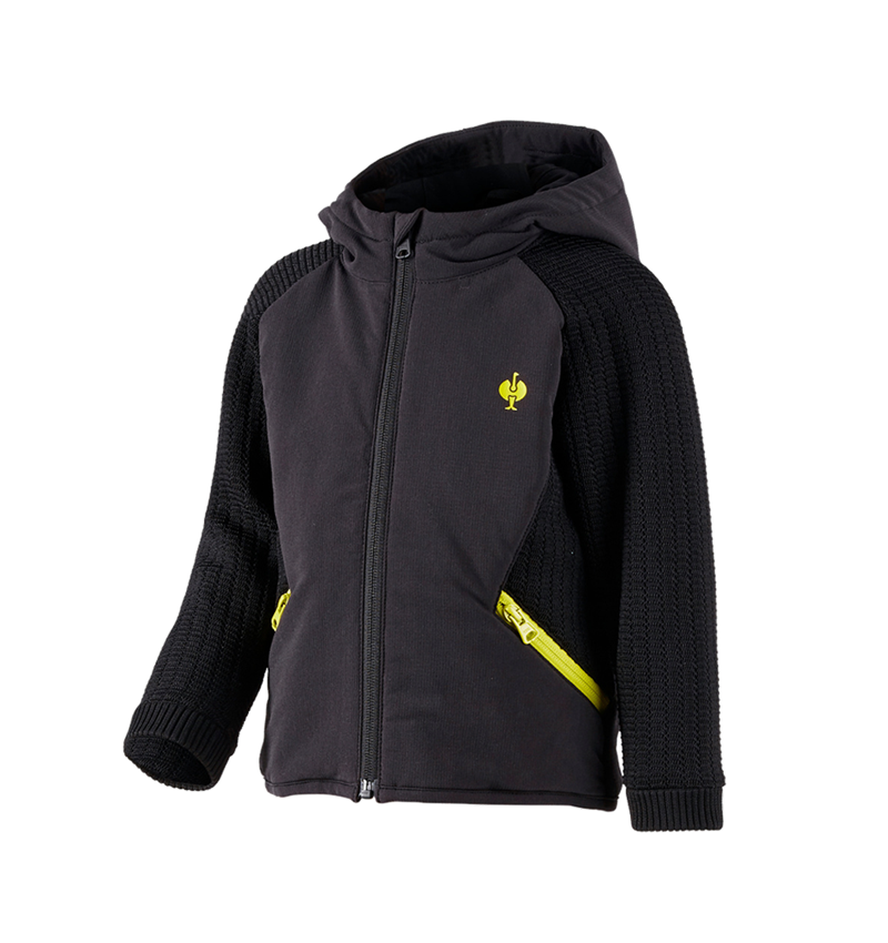 Hybrid Kapuzenstrickjacke e.s.trail, Kinder