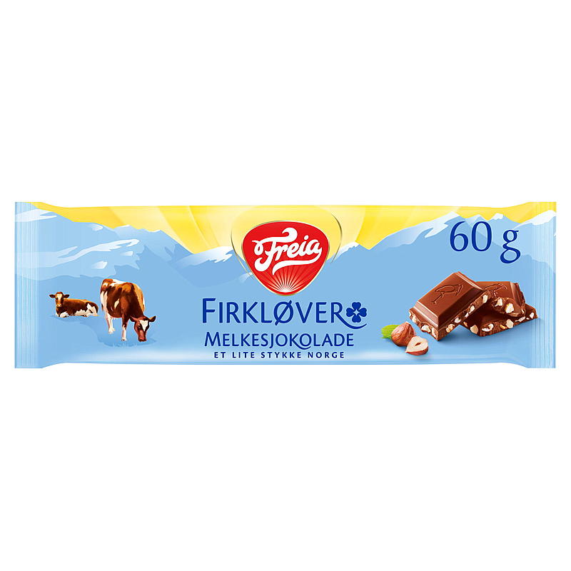 Freia Firkløver 60 g Freia