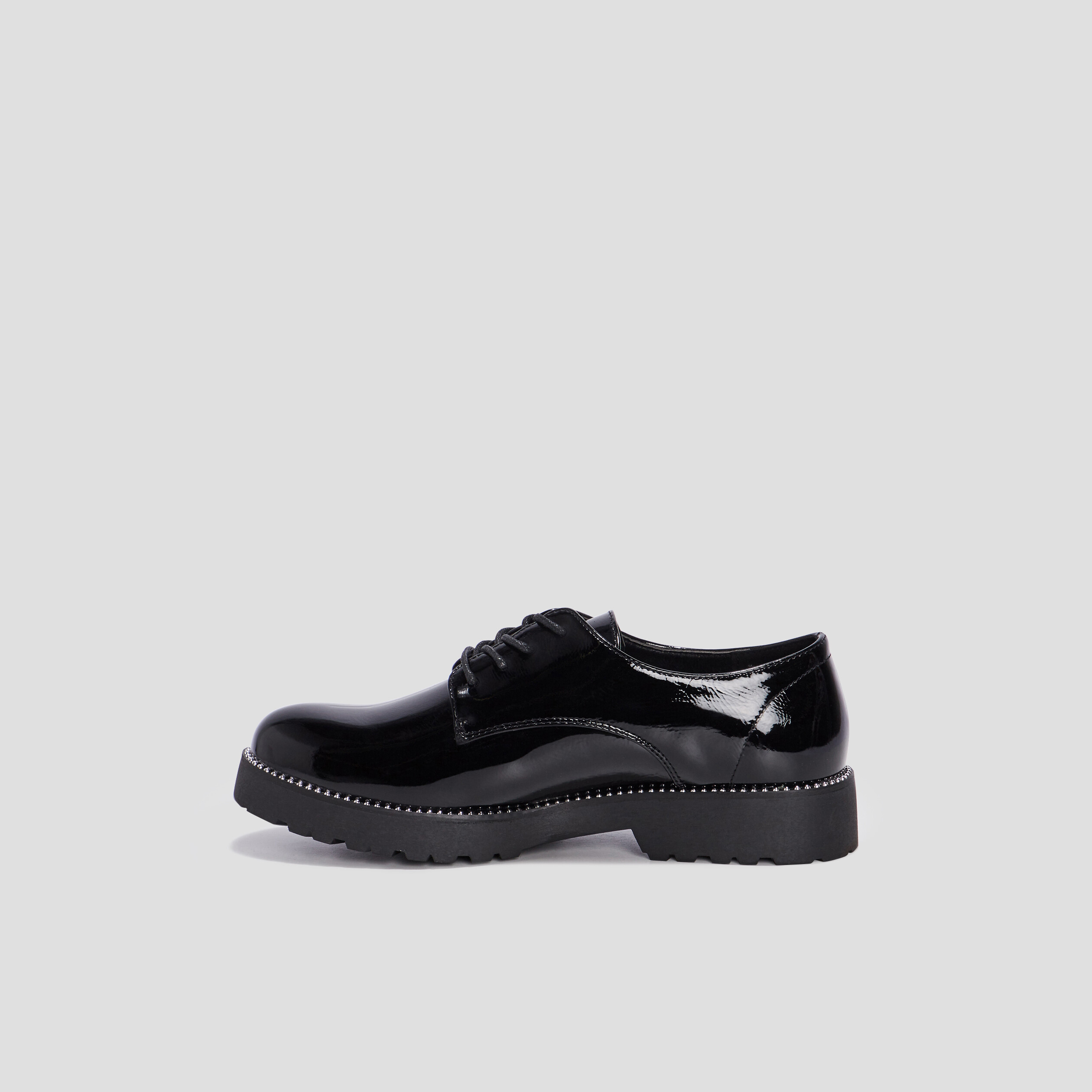 Derbies vernies Liberto noir femme | La Halle