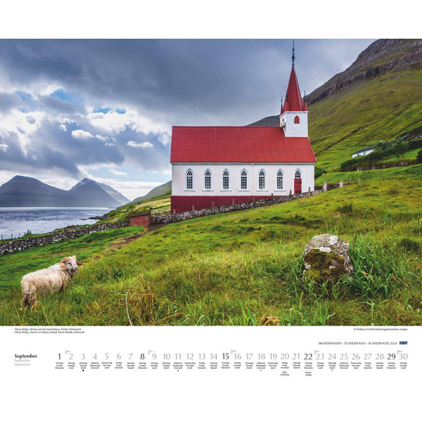 SCHÖNHEIT DES NORDENS 2024 - WANDKALENDER - Kalender