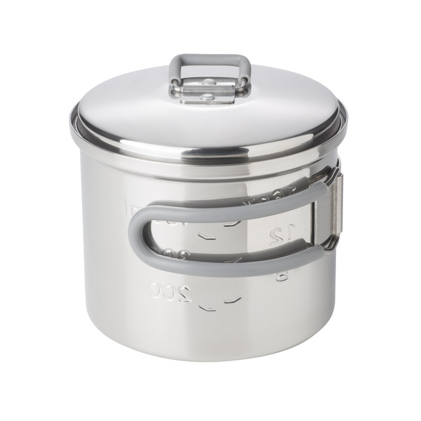 EDELSTAHL TOPF, 625ML - Campinggeschirr