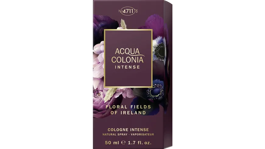 4711 ACQUA COLONIA Intense Floral Fields of Ireland, Eau de Cologne 50 ml