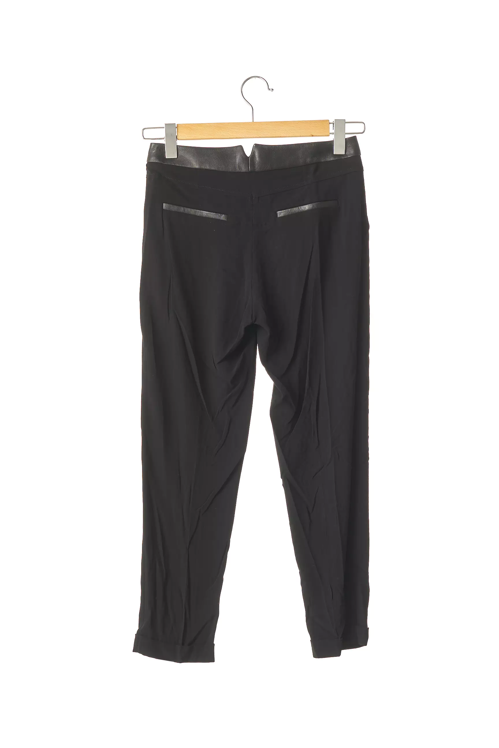 The Kooples Pantalons Slim Femme couleur noir