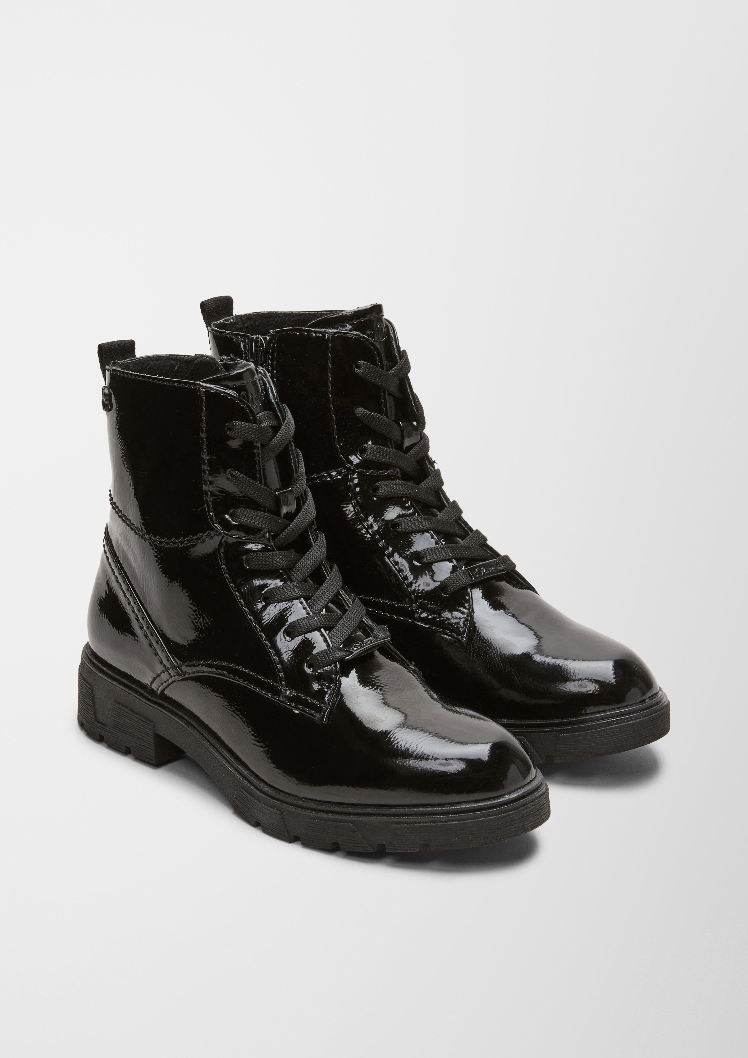 Schnürboots mit Reißverschluss  6006564-018