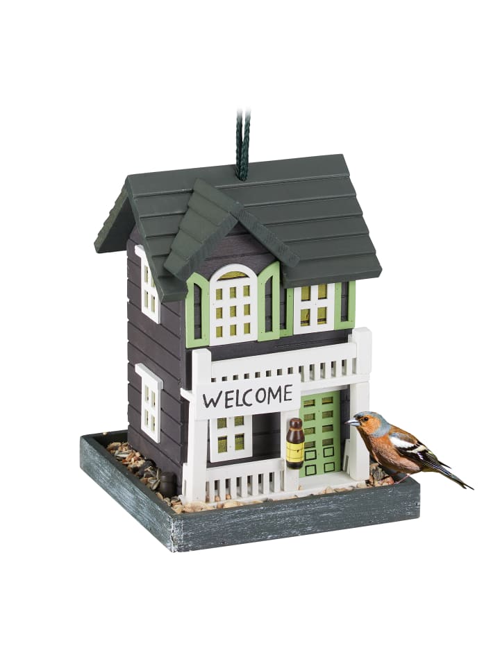 relaxdays Vogelfutterhaus in Bunt günstig kaufen onesize