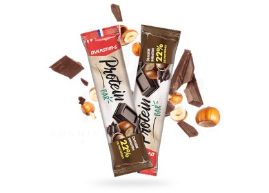 OVERSTIMS Barre Protéinée - Chocolat noisettes