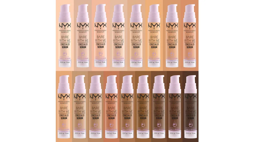 NYX PROFESSIONAL MAKEUP Bare with me Concealer Serum 9.6 ml 2,5 - medium vanilla