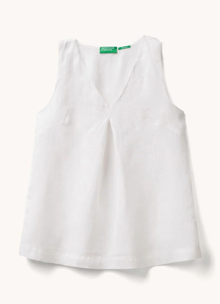 Benetton  Tuniek met plooidetail en V-hals