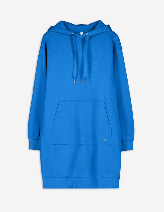 Kleid - Kapuze mit Tunnelzug