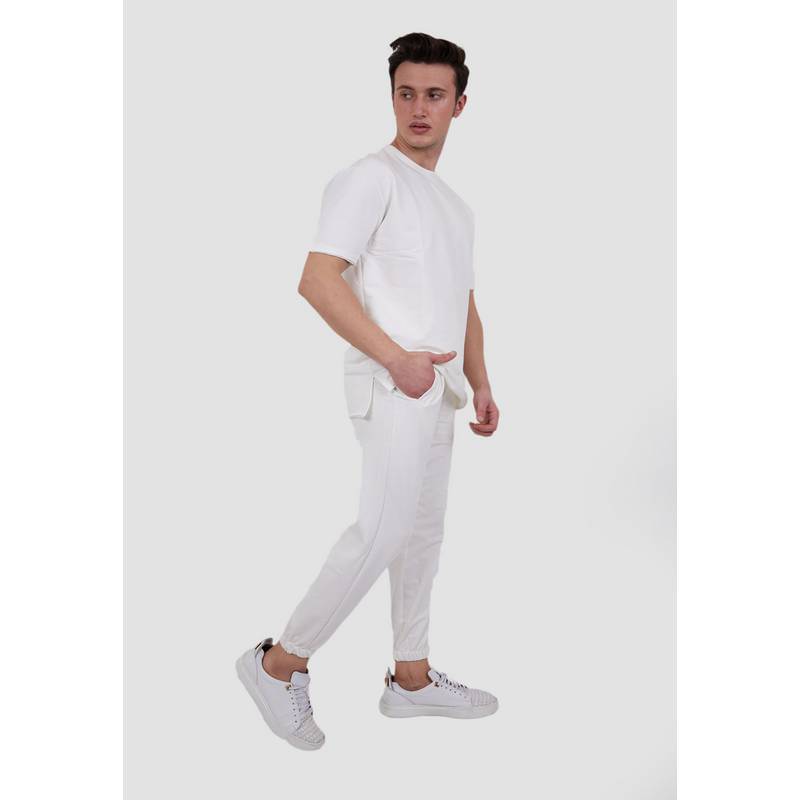 Tom Barron aus Oversize-Shirt und Jogginghose Trainingsanzug Herren