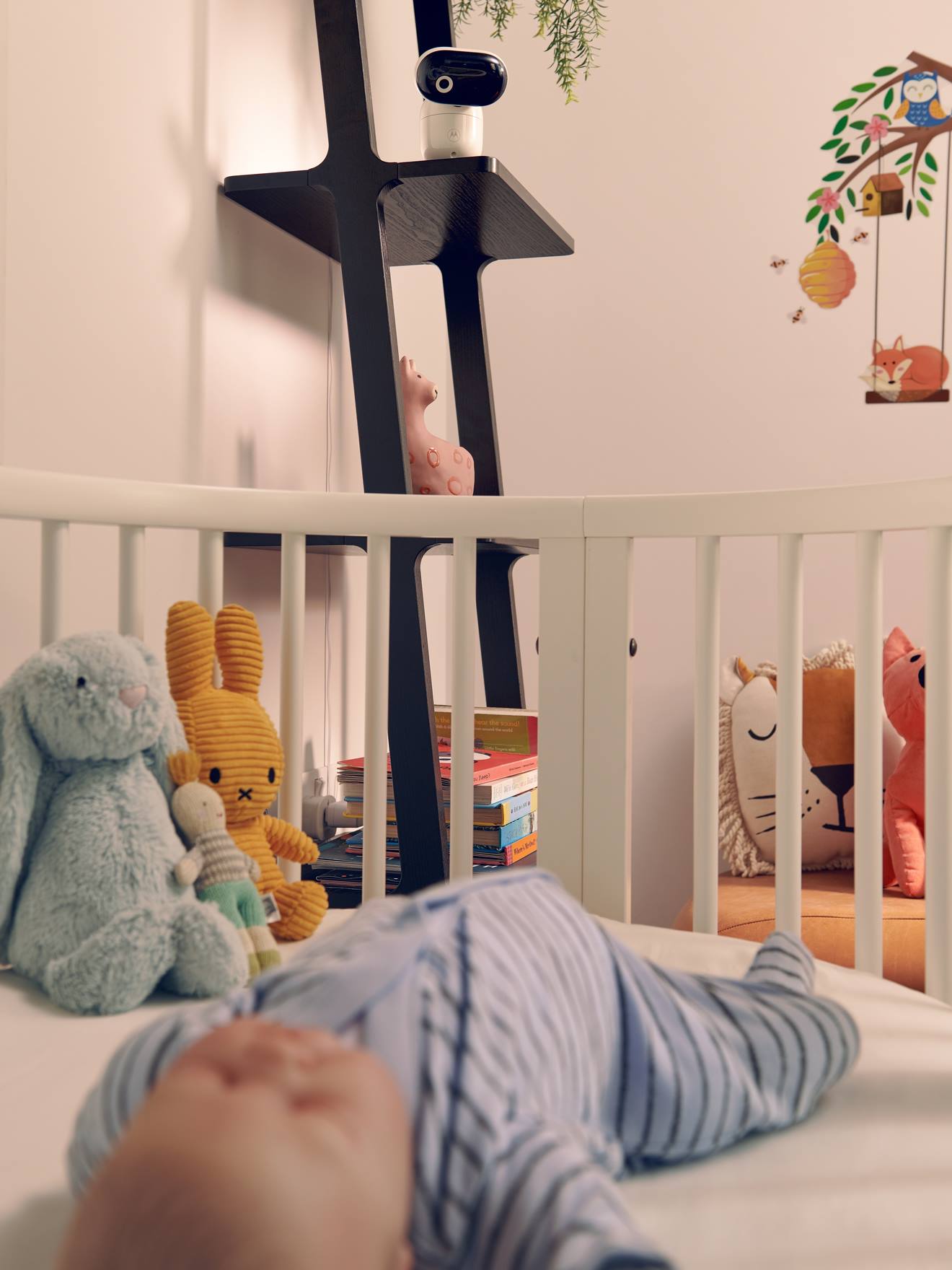Ecoute-bébé audio/vidéo numérique MOTOROLA PIP1010 blanc