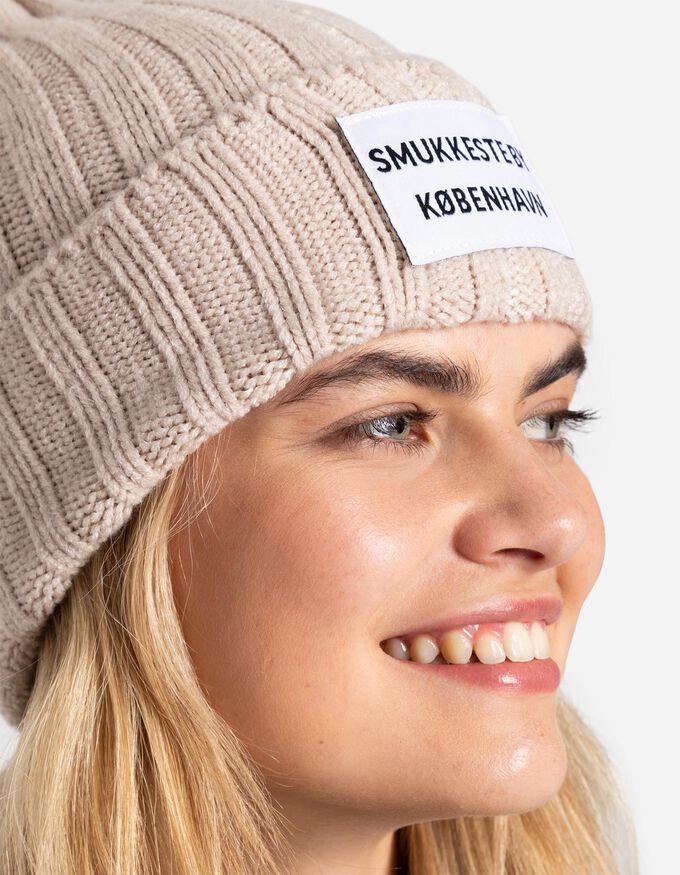 Strickmütze - Applikation