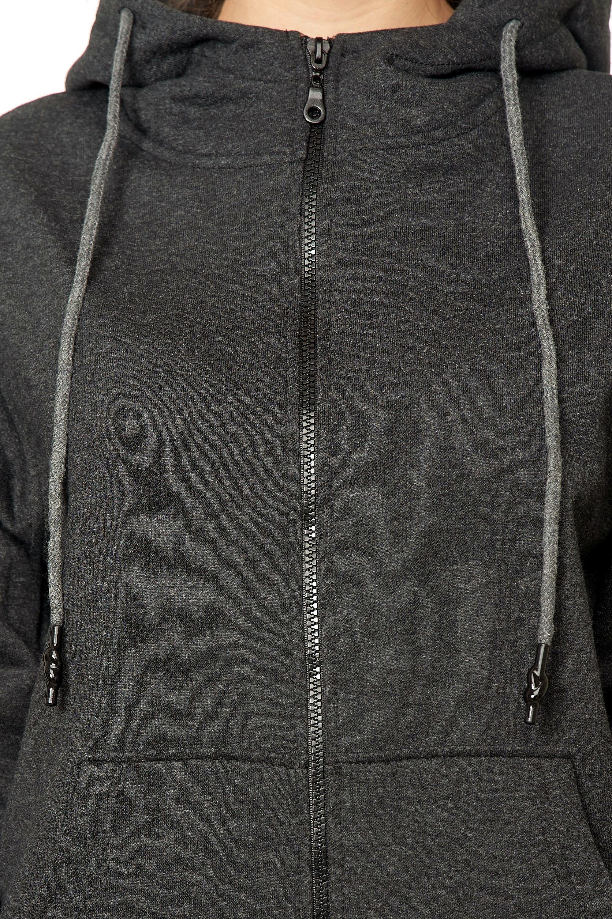 L.gonline Freizeitanzug Damen Jogging-ANZUG X240, Prime (Kapuzenjacke mit Reißverschluss, Hose, 2-tlg), Fitness Freizeit Casual