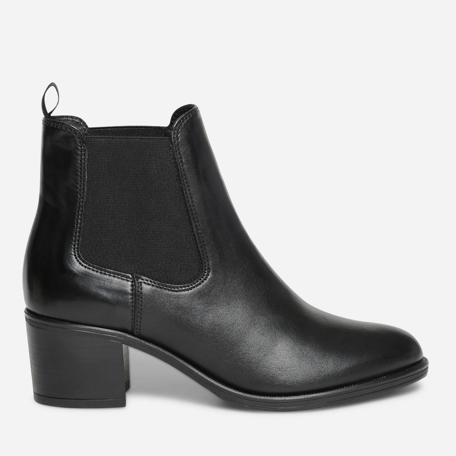 Chelsea boots noir en cuir
