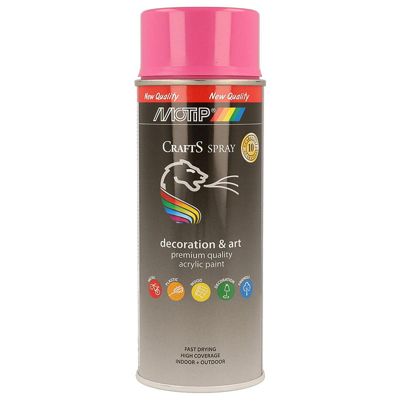 Crafts Spraymaling 400ml Rosa RAL4003 Crafts