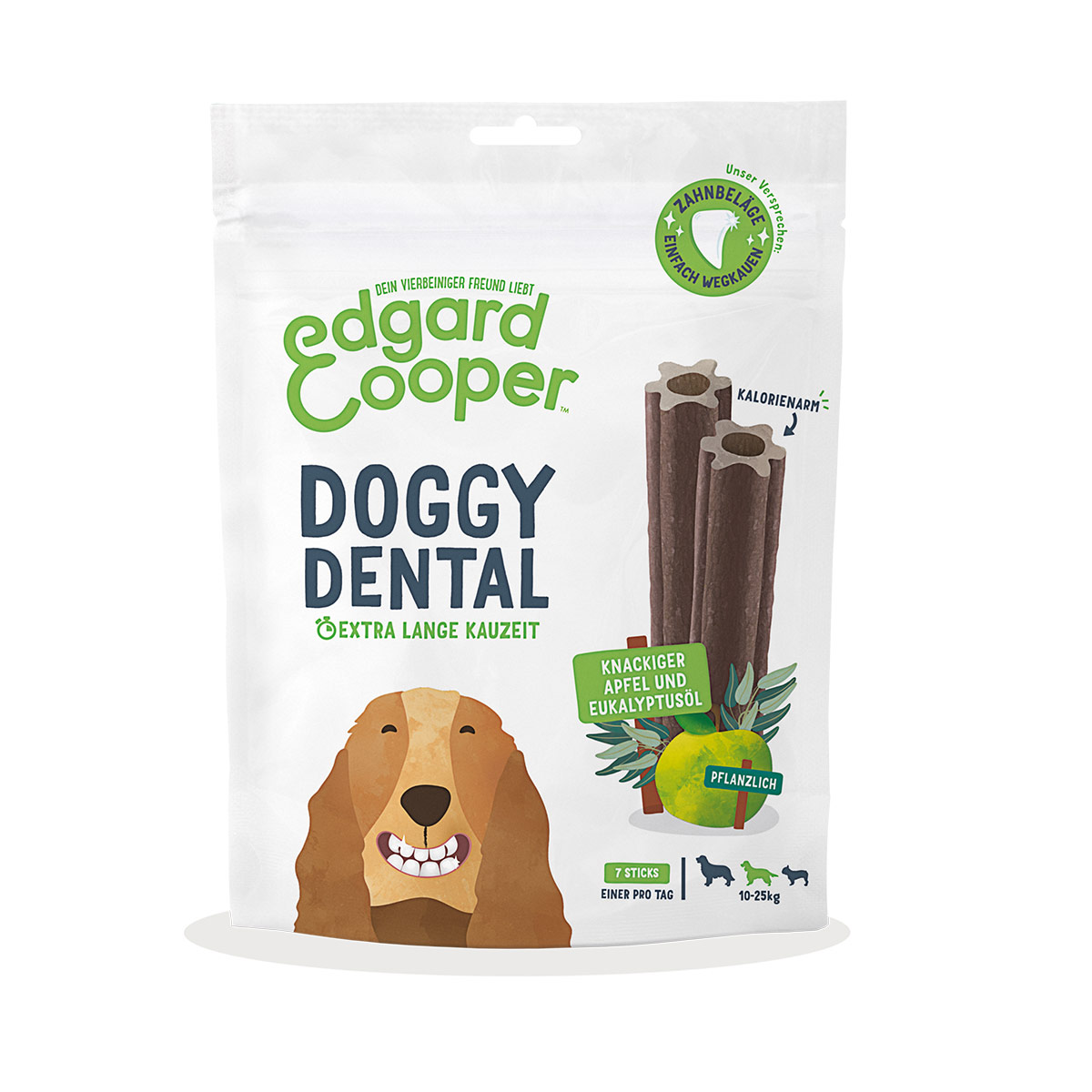 Edgard & Cooper Doggy Dental Apfel/Eukalyptus M bei ZooRoyal