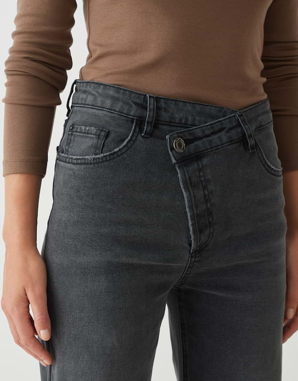 Wide Leg Jeans Marli crisscross
