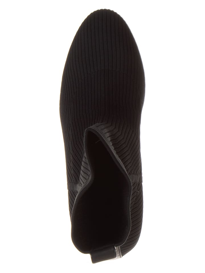 Tommy Hilfiger Shoes Leder-Stiefeletten in Schwarz günstig kaufen