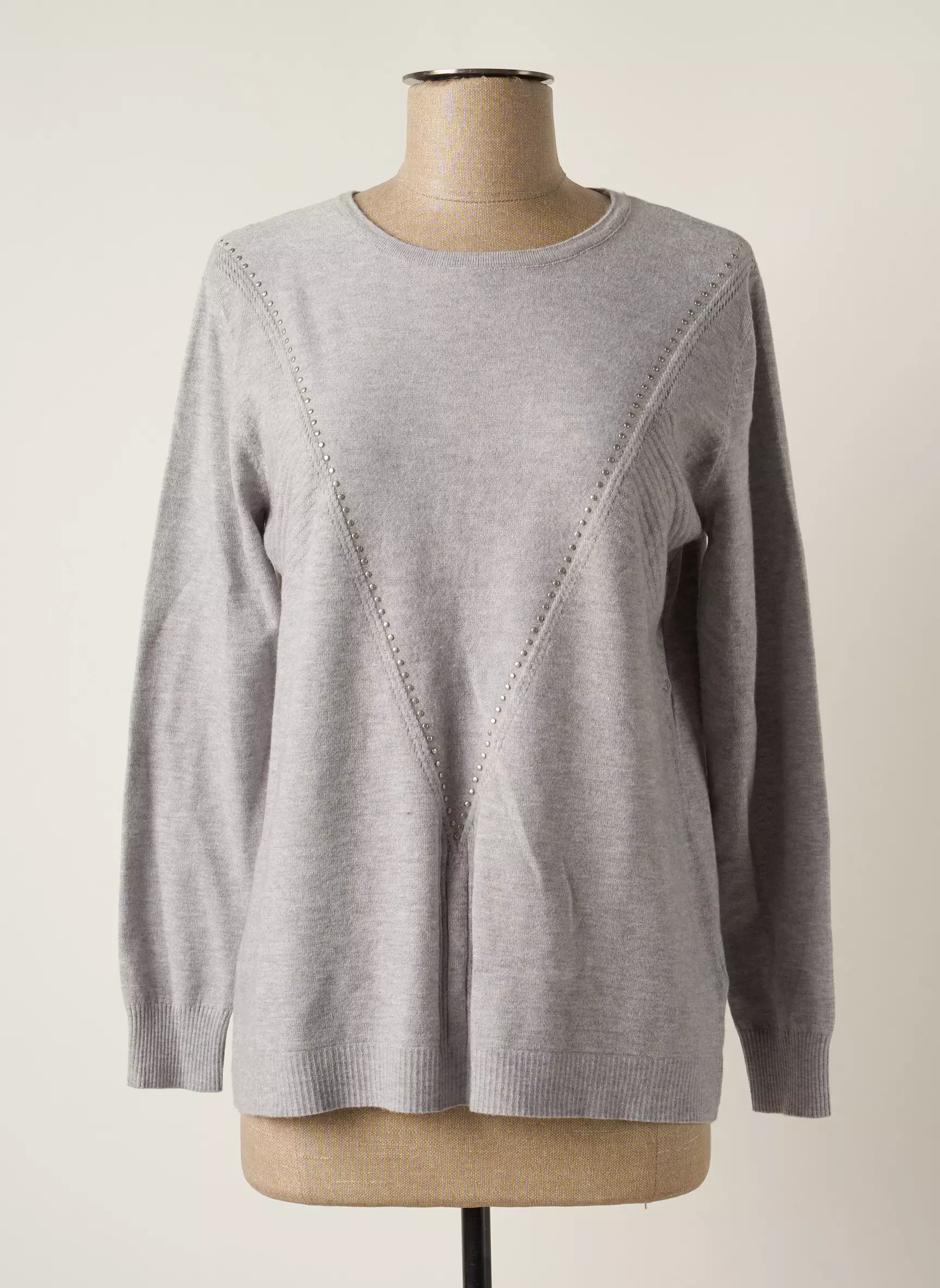 Scorzzo Pulls Femme couleur gris