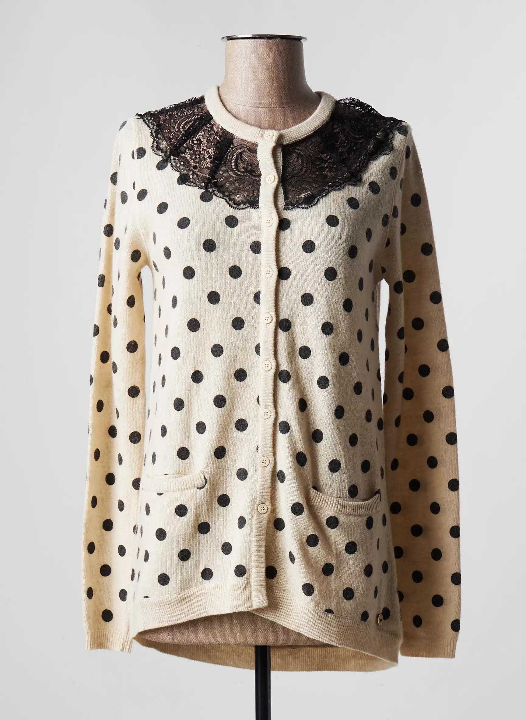 Twin Set Cardigans Femme couleur beige