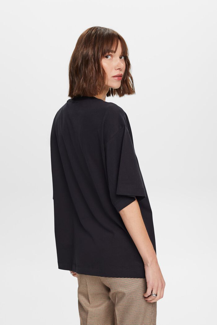 Oversized T-Shirt aus Baumwolle