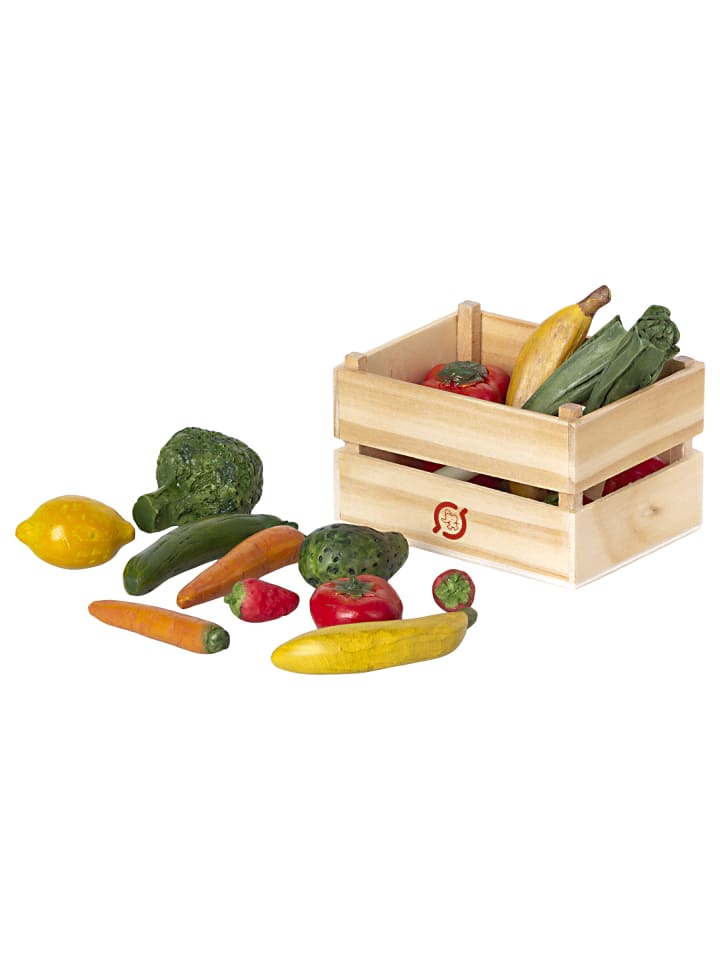 Maileg Gemüse & Obst in Holzkiste 5x7 cm günstig kaufen onesize