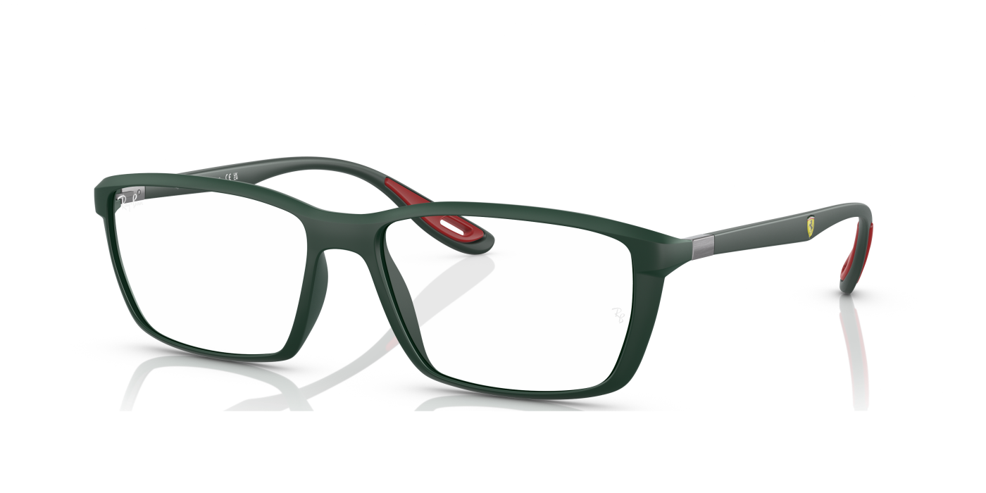 RB7213M OPTICS COLECȚIA SCUDERIA FERRARI - Verde Mat