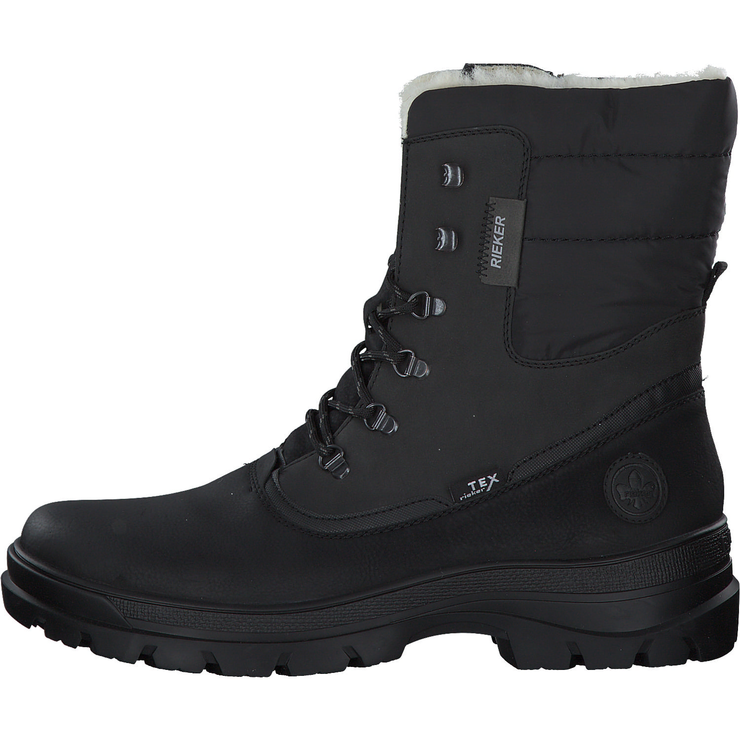 Rieker F5424, Stiefel, Stiefeletten & Boots, Herren, Schwarz