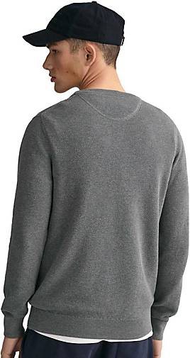 GANT Strickpullover COTTON PIQUE C-NECK
