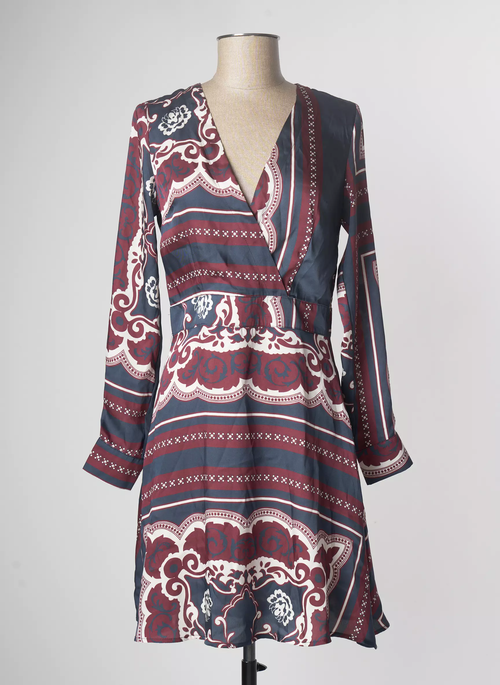 Morgan Robes Mi Longues Femme couleur rouge