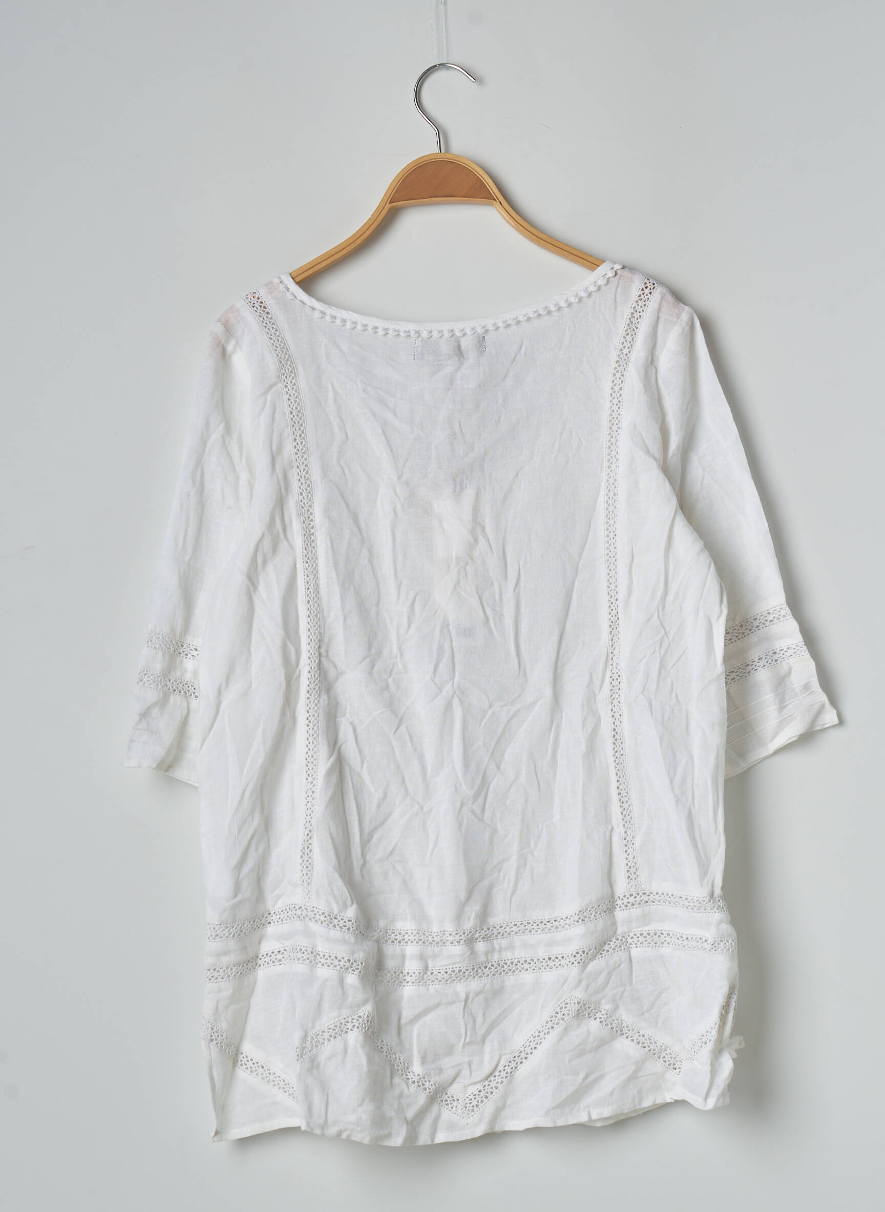 Banana Moon Tuniquemanchecourte Femme couleur blanc