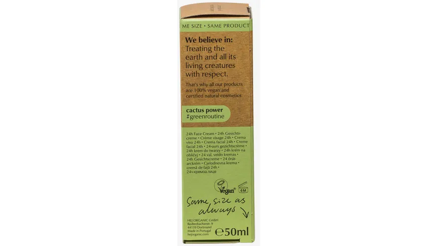 HEJ ORGANIC The Allrounder 24h Face Cream 50 ml
