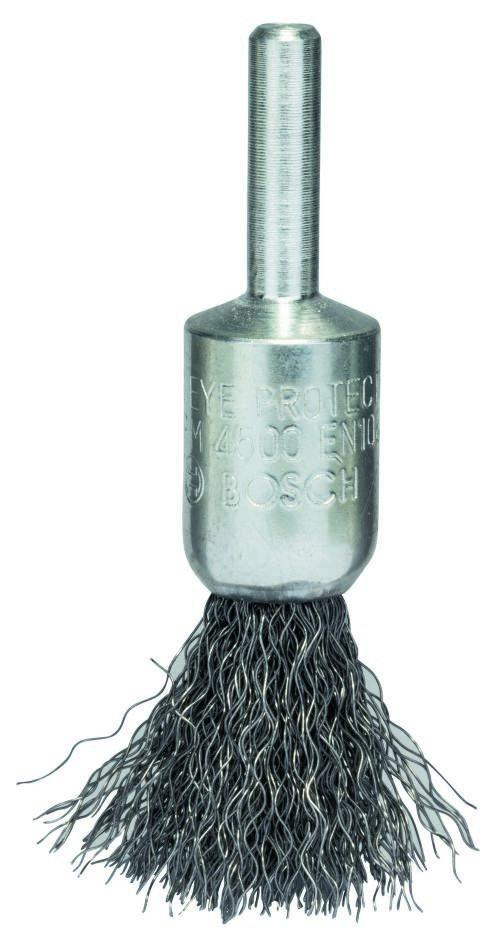 Acessórios Bosch Azuis 2608622114 Cabeça de escova ondulada de 15 mm com haste de 6 mm