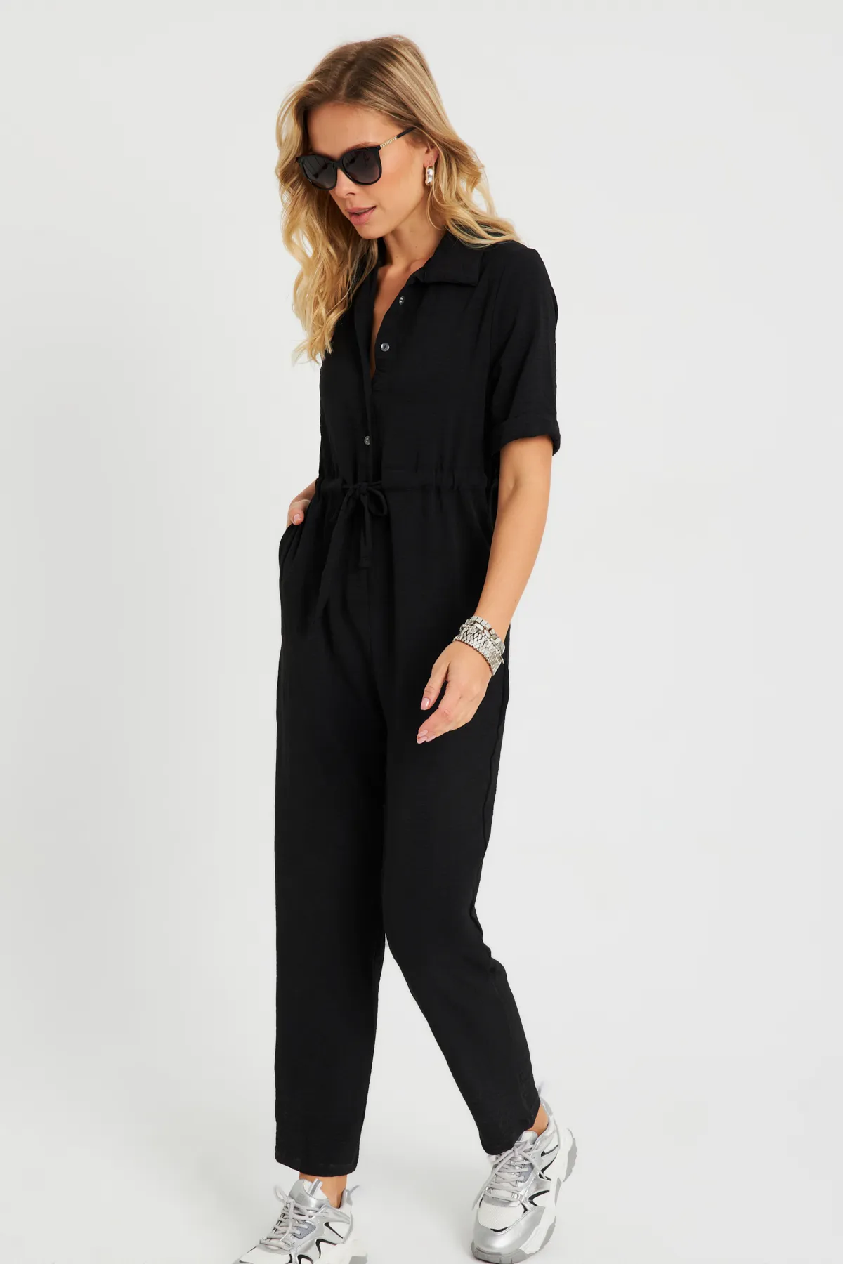 Cool & Sexy  Jumpsuit - Schwarz - Regular Fit