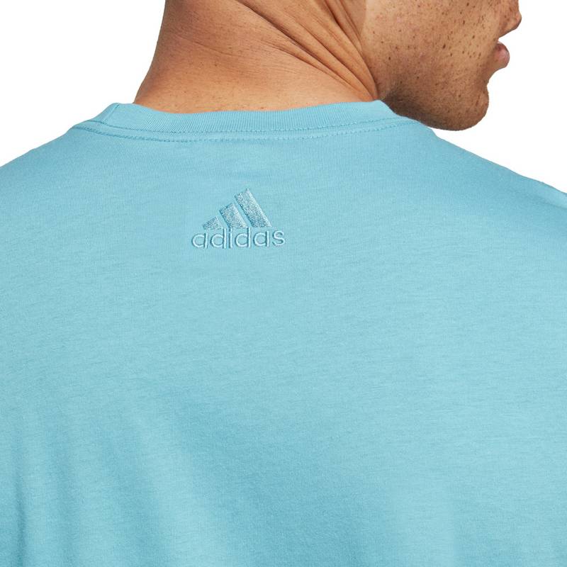 adidas ESSENTIALS LINEAR EMBROIDERED LOGO T-Shirt Herren