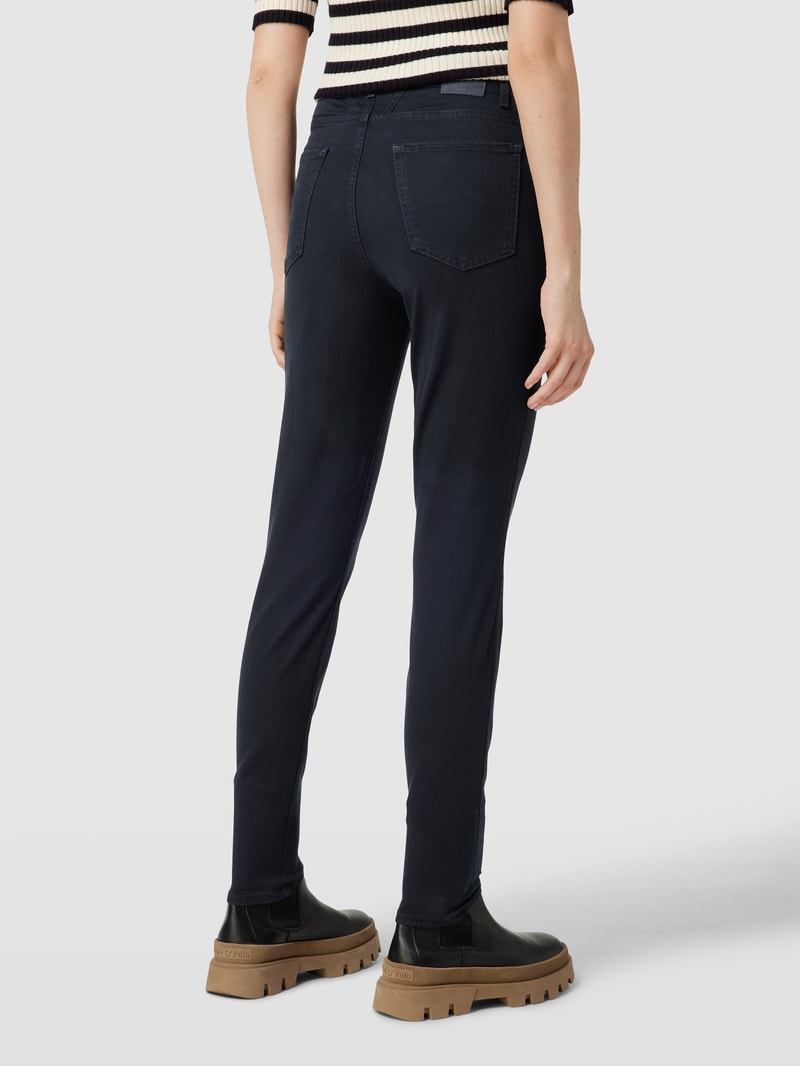 Jeans im 5-Pocket-Design Modell 'Shakira' in marineblau