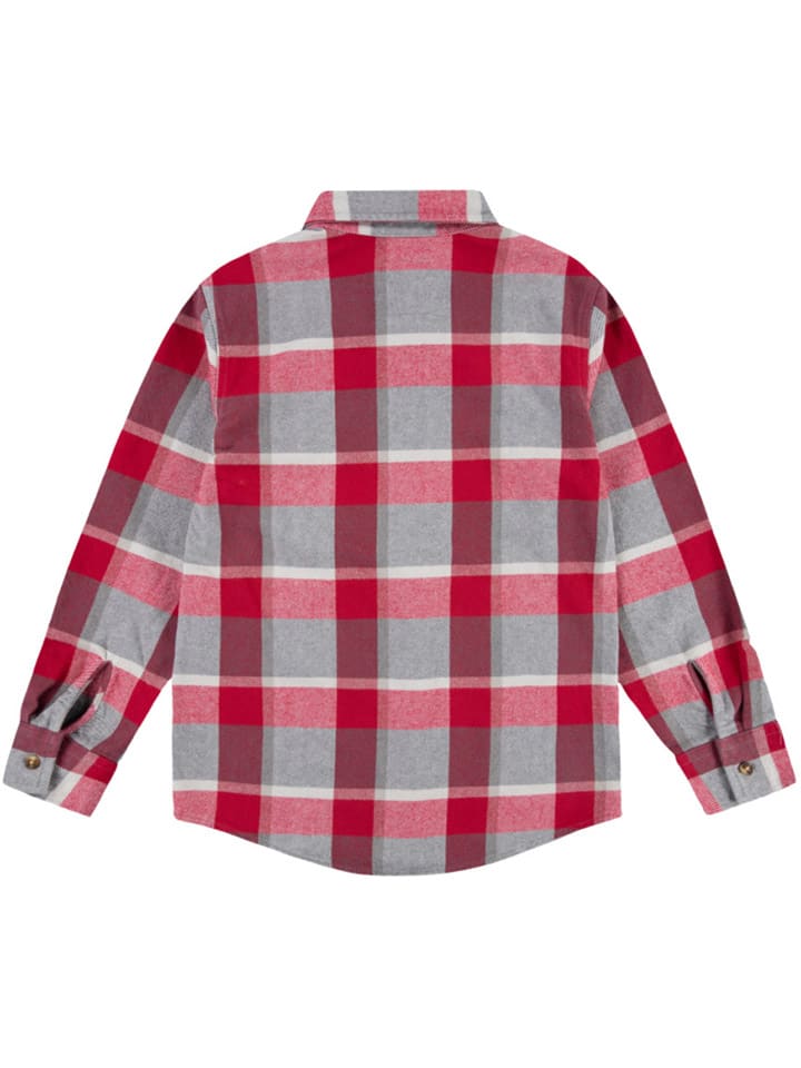 Levi's Kids Hemd in Rot/ Grau/ Weiß günstig kaufen
