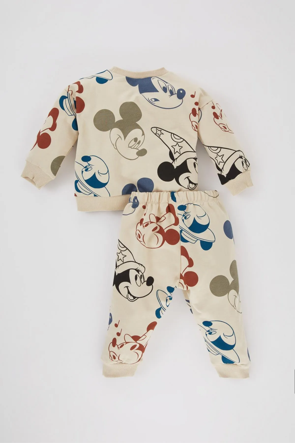 DeFacto  Zweiteiliges Set mit Sweatshirt und Jogginghose für Babys von Disney Mickey & Minnie