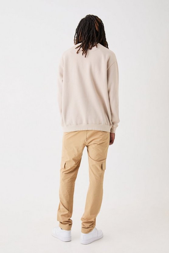 Stretch Tailored Cargo Trousers