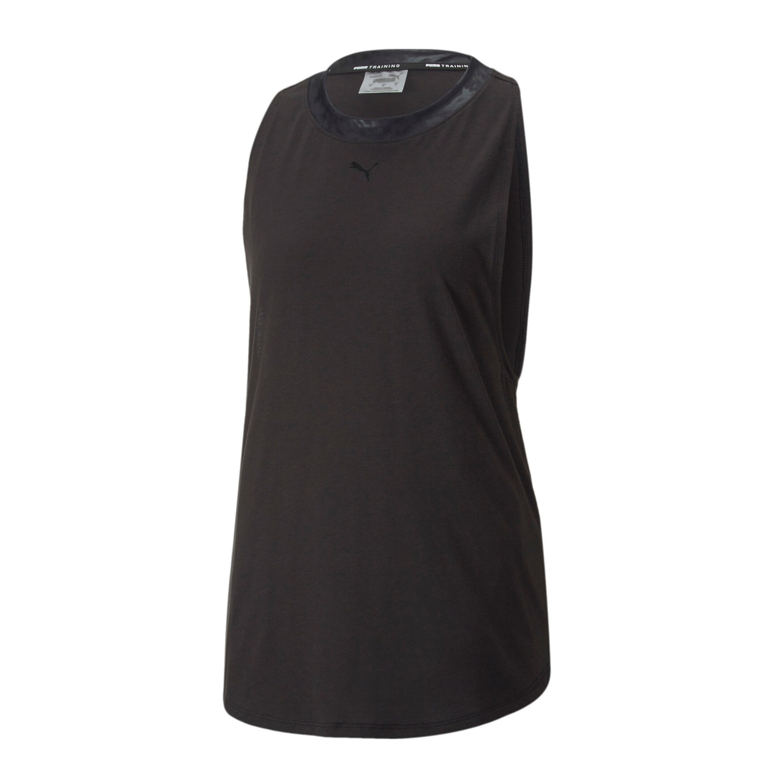 Safari Glam Tank-Top Damen - Schwarz