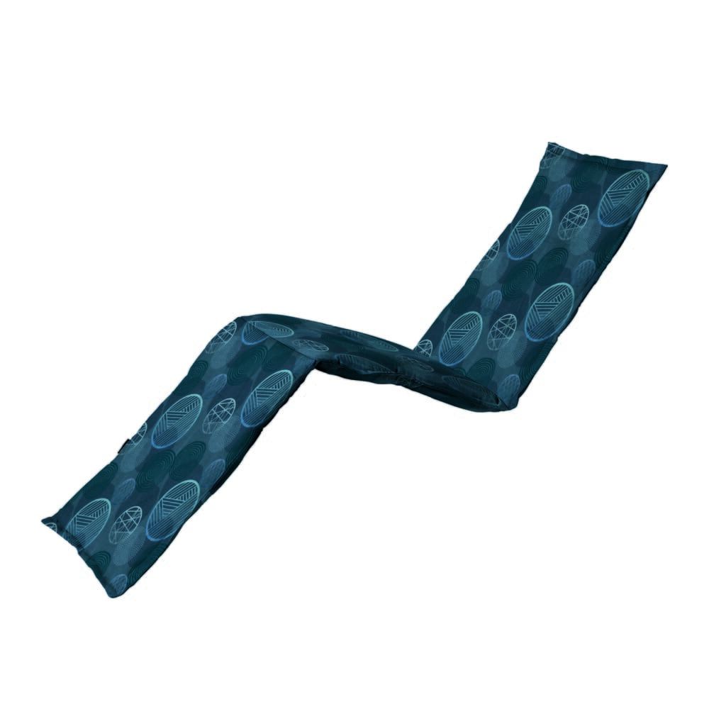 Madison Circle Blau 200x65 Liegekissen