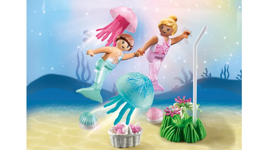PLAYMOBIL 71504 - Princess Magic - Meerkinder mit Quallen
