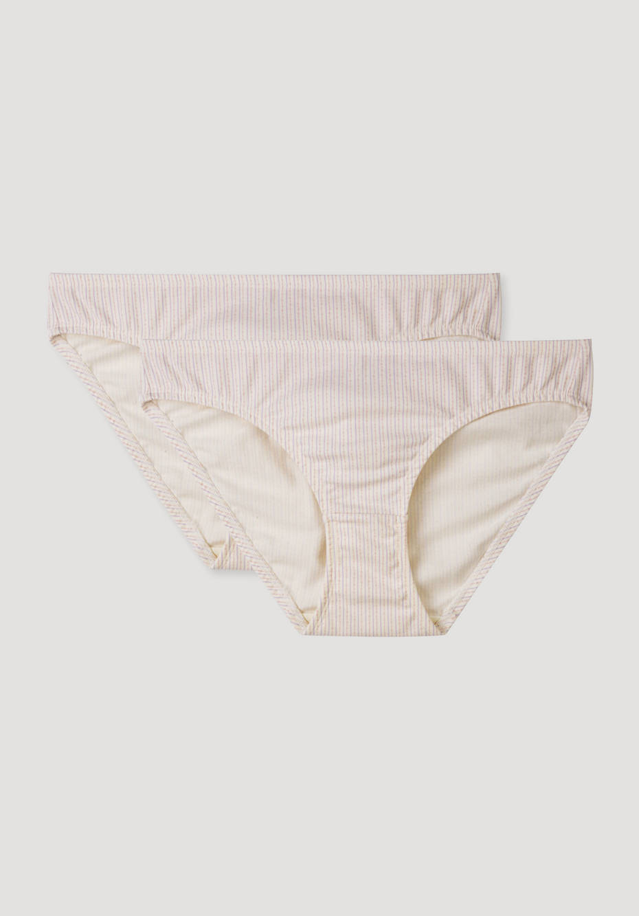 Slip low cut im 2er Set aus Bio-Baumwolle