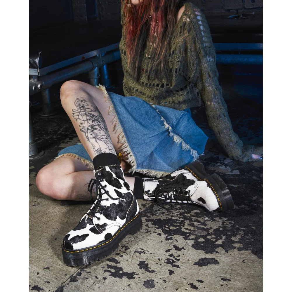 Dr. Martens Jadon Hair On Cow Print 31094934 / bunt