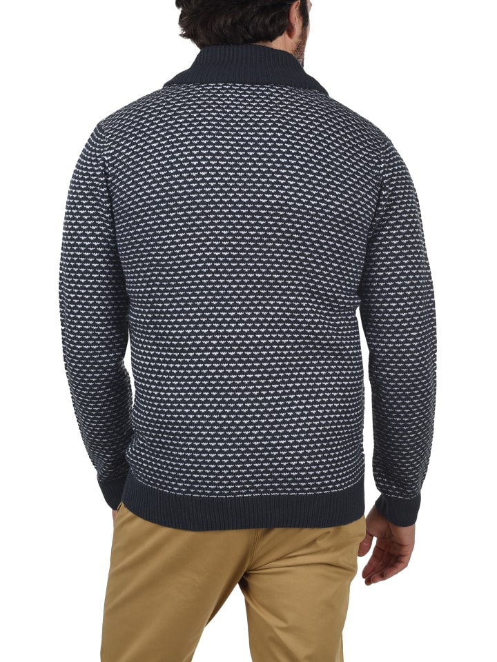 INDICODE Strickpullover IDCopent 35451MM Strickpulli aus Grobstrick in dunkelblau günstig kaufen