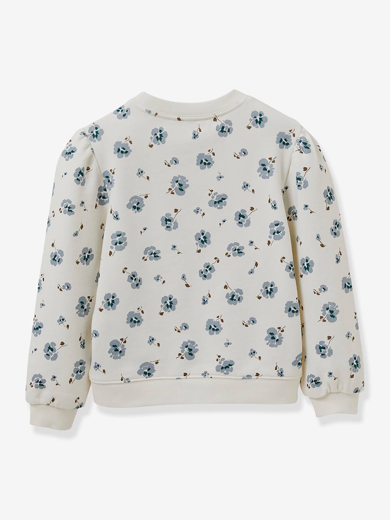 Cyrillus Mädchen Sweatshirt Pablo Piatti CYRILLUS, Bio-Baumwolle - wollweiß